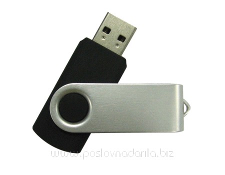 poslovna-darila-USB ključ 4 G ČRN